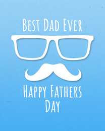Best Dad Ever online Father Day Card | Virtual Father Day Ecard
