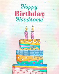 Handsome online Birthday For Him Card | Virtual Birthday For Him Ecard