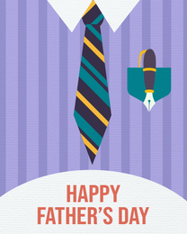 Purple online Father Day Card | Virtual Father Day Ecard