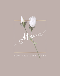 Best Mom virtual Mother Day eCard greeting