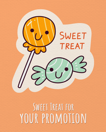 Sweet Treat online Job Promotion Card