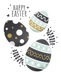 Colourful online Easter Card