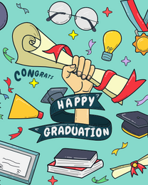 Celebration online Graduation Card