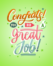 Free Congratulations Cards | Virtual Congratulations Card