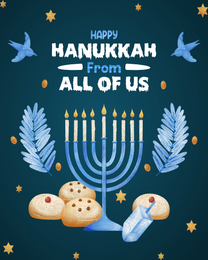 Sweets online Hanukkah Card