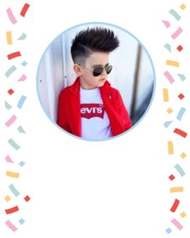 Little Dude, Big Party invitation