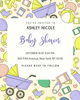 background pattern invitation