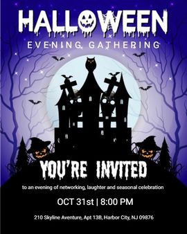 Evening Gathering invitation