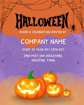 mixer and celebration invitation