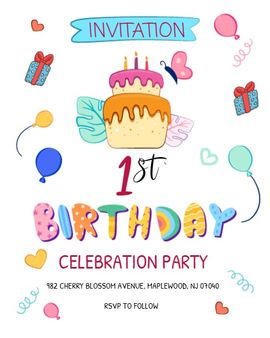One And Fun invitation