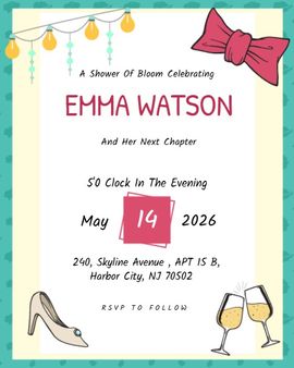 party celebration invitation