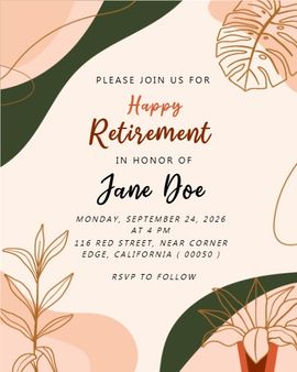Red Green invitation