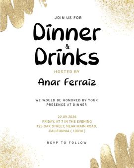 Sparkle Shapes invitation