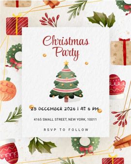 watercolor bg invitation