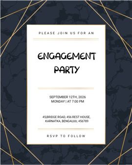 ENGAGEMENT-TEXTURE invitation