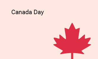 create Canada Day group cards