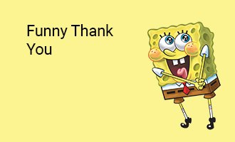create Funny Thank You group cards