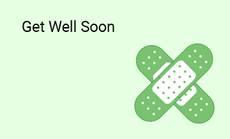 create Get Well Soon  group cards