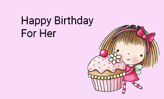 create Birthday For Her group cards