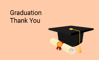 create Graduation Thank You group cards