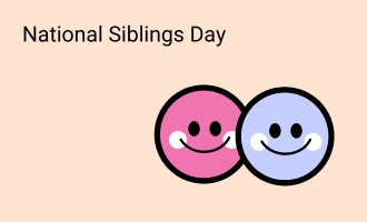create National Siblings Day group cards
