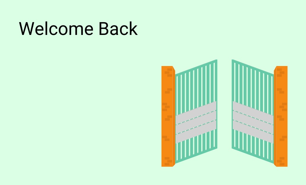 welcome back group greeting cards