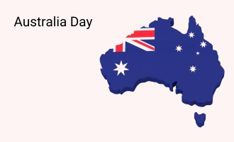 create Australia Day group cards