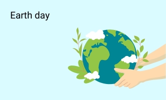 create Earth Day group cards