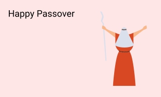 create Passover group cards