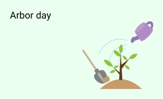 create National Arbor Day group cards