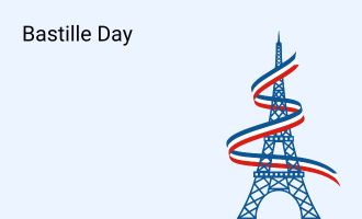 bastille day group greeting cards