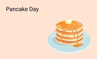 pancake day group greeting cards