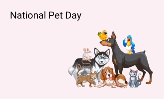 national pet day group greeting cards