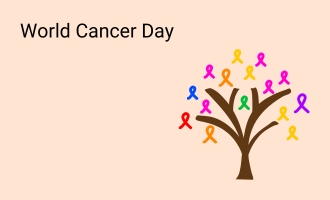 world cancer day group greeting cards