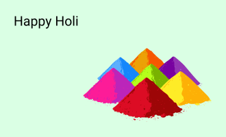 create Happy Holi group cards
