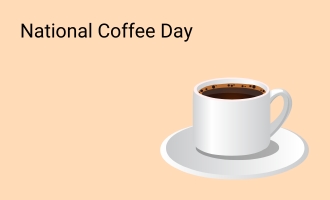 national coffee day group greeting cards