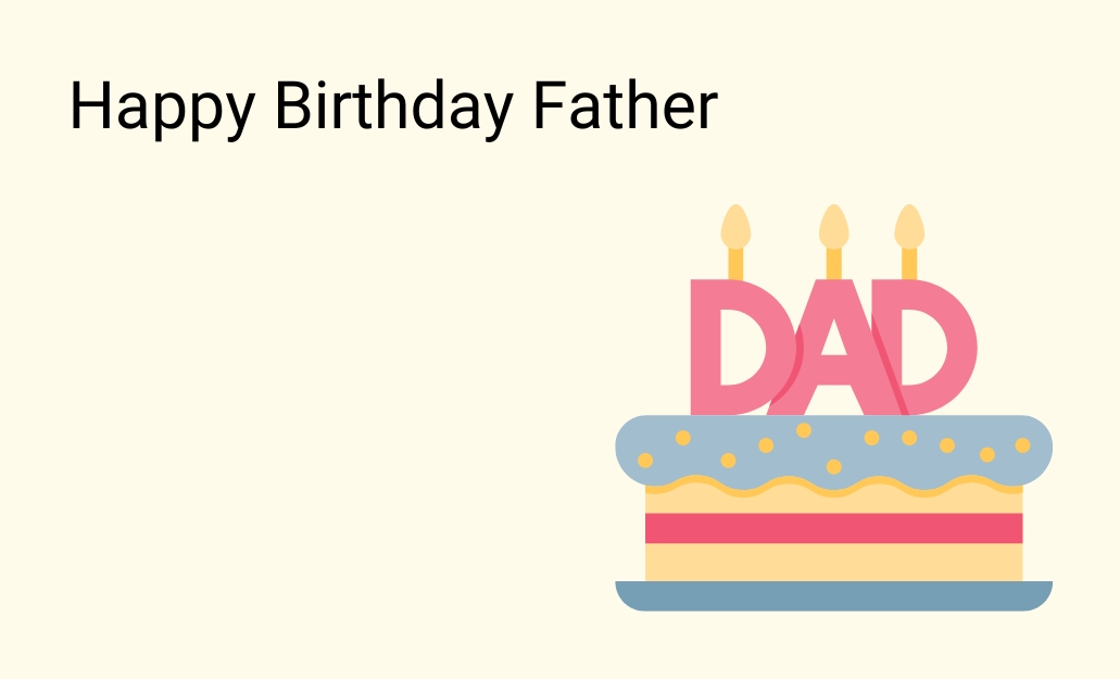 create Dad Birthday group cards