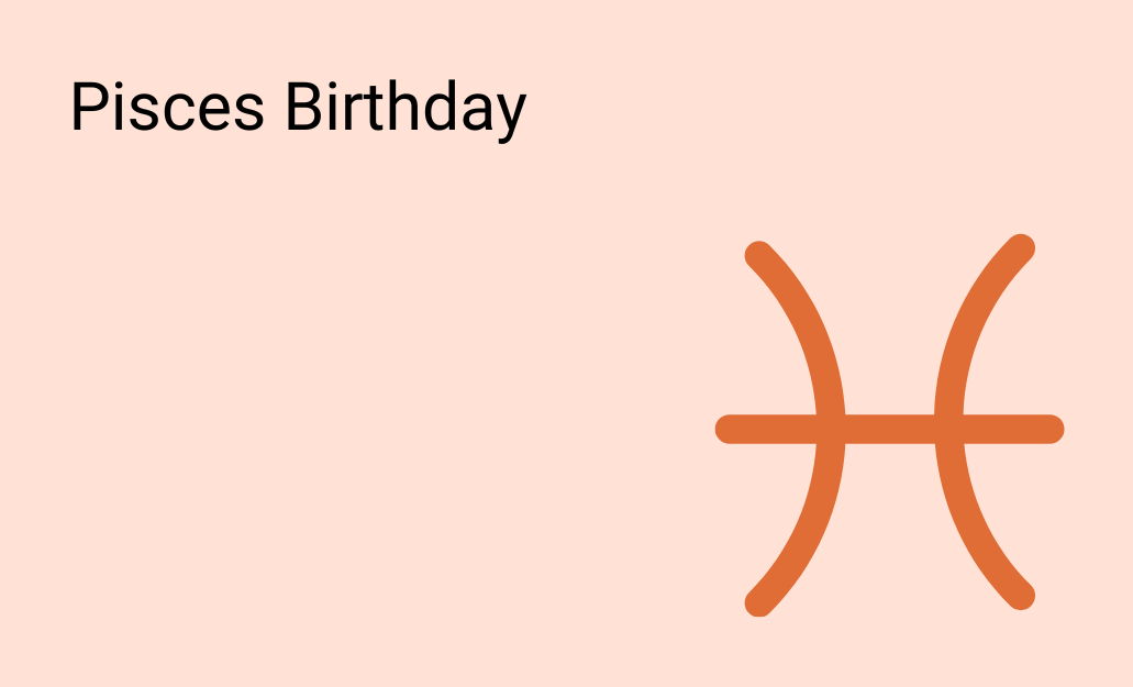 pisces birthday group greeting cards