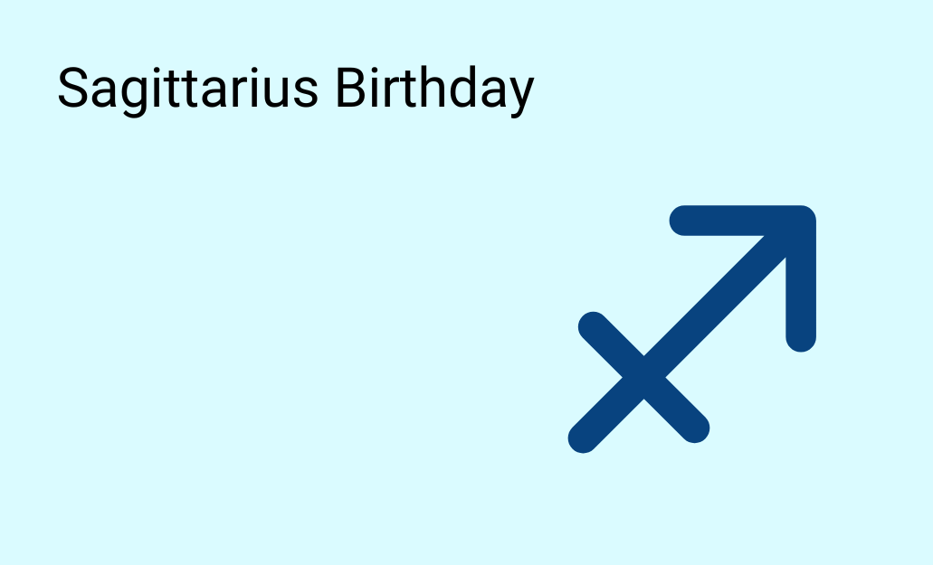 create Sagitttarius Birthday group cards