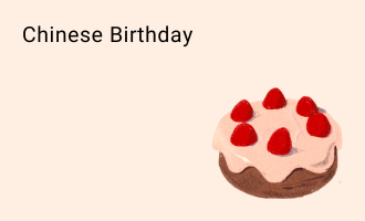 create Chinese Birthday group cards