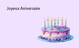 create Cartes d'Anniversaire group cards