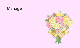 create Cartes de Mariage group cards