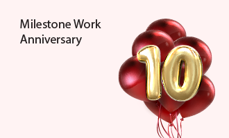 create Milestone Work Anniversary group cards