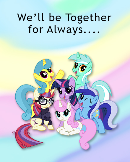 Be Together online Friendship Card