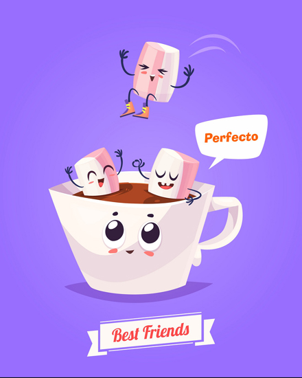 Coffee Mug online Friendship Card