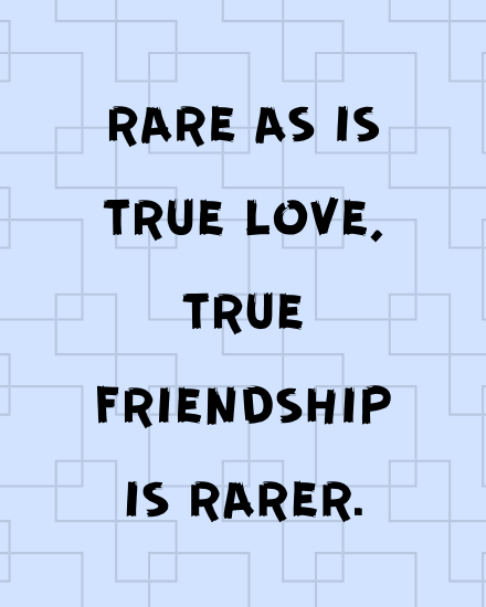 True Love online Friendship Card