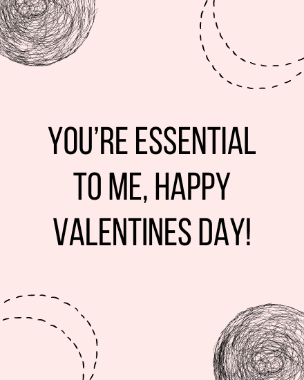 Essential  online Valentine Day Card