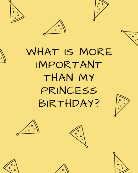Amazing Princess   online Birthday Card