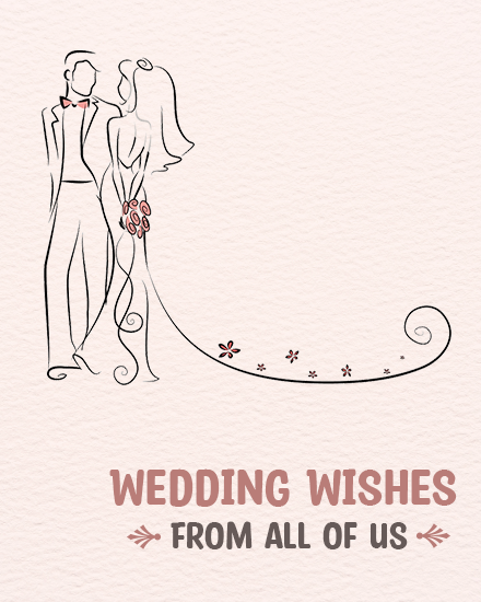 All Wishes online Wedding Card