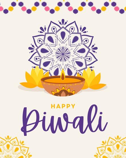 Celebration online Diwali Card